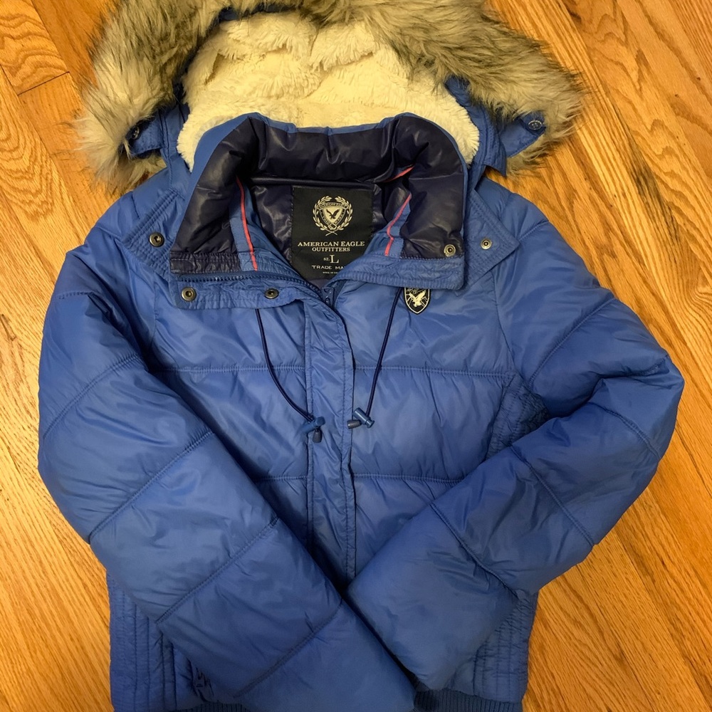 Abercrombie coat girls size large